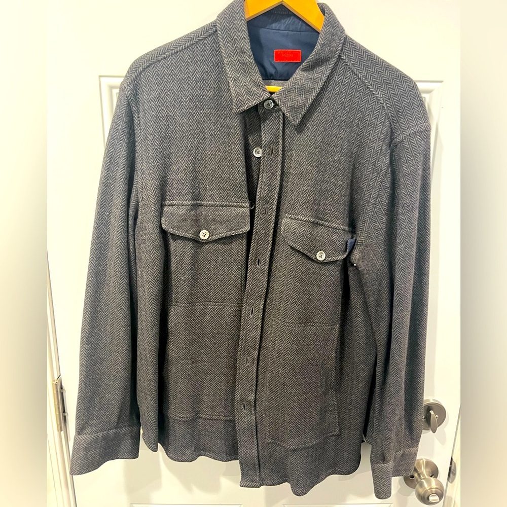 Isaia charcoal shirt